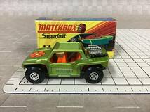 m13】 MATCHBOX マッチボックス No.13 BAJA BUGGY ミニカー 当時物 レトロ 昭和レトロ レア物 希少 ヴィンテージ_画像9