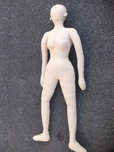 キャンバスドール 女性 長さ（身長)約162cm リアル等身大人形 マネキン マッサージ練習用人形 整体 按摩 レディース