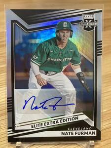 Nate Furman 2022 Panini Elite Extra Edition Auto Baseball MLB 直筆サイン