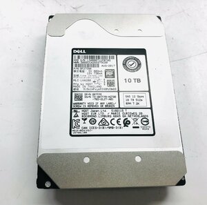 Dell　 HUH721010AL5200　us7ssl100 【10TB】高耐久性HDD 【中古動作品】☆