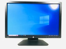 【良品】プロフェッショナル液晶 フルHD 24インチ hp Z24i 液晶モニター LEDバックライト VGA/DVI/DisplayPort 　動作品【ケーブル付】_画像1