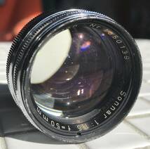 Zeiss-Opton Sonnar 50mm f1.5 ツァイス ツァイスオプトン ゾナー レンジファインダー 交換レンズ オールドレンズ_画像1