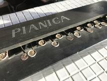 【正体不明】PIANICAと書かれた大正琴 全長60cm 木製 大正琴 PIANICA ピアニカ 楽器 弦楽器 和楽器 骨董 アンティーク 古道具 正体不明_画像5