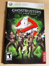 北米版 GHOSTBUSTERS : THE VIDEO GAME ATARI XBOX360 レトロゲーム 当時物 ゴーストバスターズ 海外版 US版_画像5