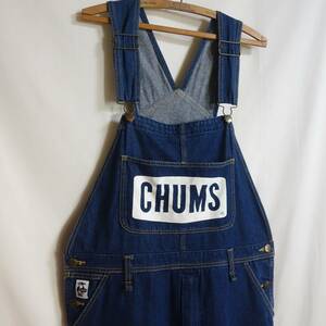 【17AW CHUMS チャムス デニム オーバーオール S】CHUMS Hurricane Overall Pants CH04-1089E サロペット ワークパンツ