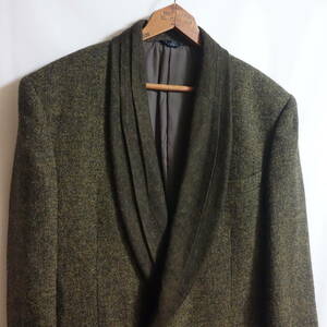 [FICCE Fitch . Harris твид жакет M] Yoshiyuki Konishi YOSHIYUKI KONISHI HARRIS TWEED Japan Vintage FICCE UOMO