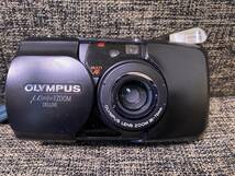 OLYMPUS μ　ブラック [mju:] ZOOM 70 DELUXE/ 35‐70mm オリンパス ミュー コンパクトカメラ_画像2