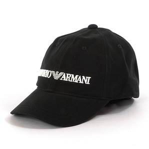 新品・本物 エンポリオアルマーニ EMPORIO ARMANI キャップ 帽子 627901 CC994 ブラック 