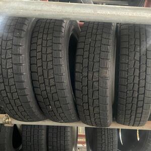 155/65R14 ダンロップ WINTER MAXX 01 スタッドレス タイヤ４本セット　中古タイヤ　2018年製　　深溝　送料無料