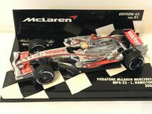 1/43 ミニチャンプス 2008 F1 マクラーレンMP4/23 ルイス・ハミルトン_画像1