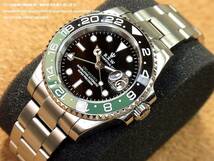 ◇ RXW UTC-MASTER GMT／BLACK & GREEN CERAMIC-BEZEL！THE SPRITE！_画像5