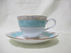 Ｎｏｒｉｔａｋｅ　ノリタケ　月桂樹Ｎ　Ｒ付　1567　～　ＨＡＮＡＲＥＩＫＵ　～　カップ＆ソーサー　１客