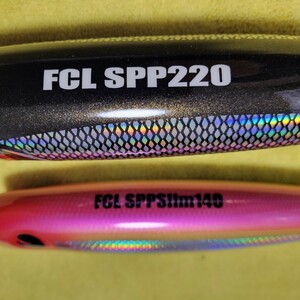 fcllabo SPP220 SPPslim140 ルアー　シンキングペンシル　シンキングポッパー