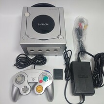 ゲームキューブ 本体 動作確認済 任天堂 Nintendo メモリーカード 一式 _画像1