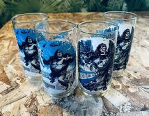 70' vintage Burger Chef Coca-Cola KING KONG Glasses×4◆ビンテージキングコングノベルティグラス◇コカコーラ◇公開当時レア美品◆_画像10