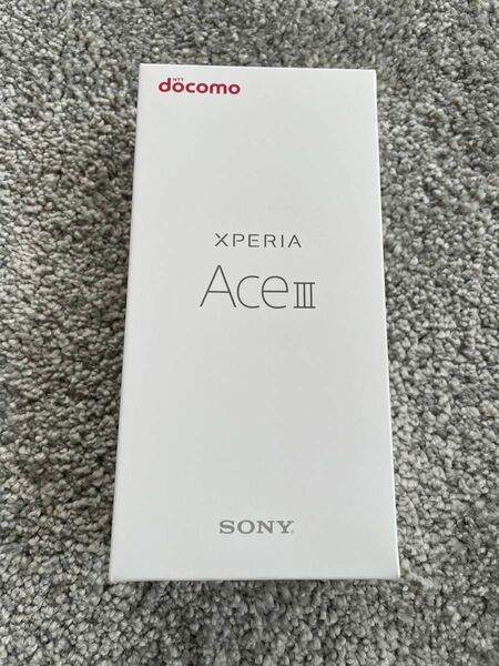 ドコモ Xperia Ace Ⅲ Gray SO-53C