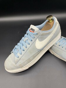  удар цена![ сильнейший Classic модель!][ Nike / блейзер rouSD] высококлассный замша спортивные туфли! голубой × белый /jp24.5cm!2.16