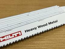 未使用♪ HILTI ヒルティ Heavy Wood Metal セーバーソー用ブレード WD236 10枚セット 送料無料♪_画像3