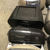 CD ラジカセ ラジオ ラジオカセットレコーダー 大量セット　まとめ　15台　SONY TOSHIBA AIWA CASIO SANYO その他　23kg_画像4