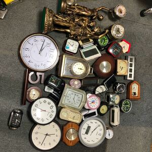 SEIKO CITIZEN MAG CASIO など 置時計 電波時計　目覚まし時計 壁掛け時計 まとめ　大量 37個