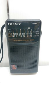 送料無料◆SONY/ソニー FM/AMラジオ◆ICF-S14 レトロ 