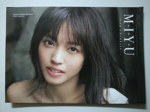 _POSTER_ MIYU(CHERRSEE)『リバーシブルお風呂ポスター』《ポスターのみ》二つ折り 両面 雑誌付録 ヤングアニマル