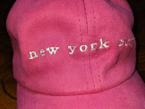 ★new york city〜キャップ(ピンク)