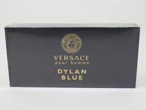 s60593-ap [送料950円]未開封◇VERSACE ヴェルサーチェ　DYLAN BLUE ディランブルー DXミニコフレ シャワージェル 香水 乳液 [171-240210]