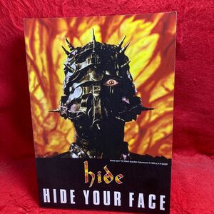 ▼hide(ヒデ 松本秀人 元X JAPAN)HIDE YOUR FACE ハイド ユア フェイス BAND SCORE バンド・スコア 楽譜 DICE/TELL ME/A STORY/全15曲掲載