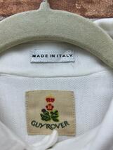 ギィローバー　GUY ROVER 　ポロシャツ　ホワイト Mサイズ　イタリア製_画像3