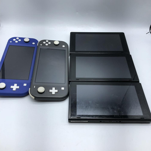 【中古】本体）【ジャンク】Switch 3台 Switch Lite 2台 計5台 本体のみ スイッチ スイッチライト Nintendo 任天堂[240031052948]