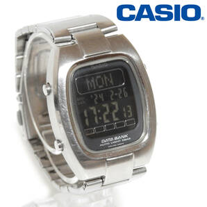 ■腕時計■CASIO DATA-BANK DB-101 カシオ データバンク テレメモ30件（電話番号登録機能） ELバックライト オートライト機能■