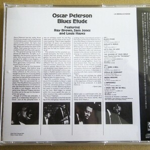 【極美良品ＣＤ】 Oscar Peterson / Blues Etude // オスカー・ピーターソン / ブルース・エチュード♪UCCU-8223の画像2