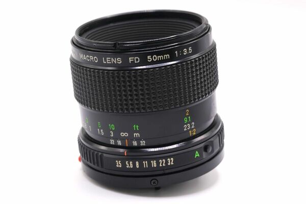 Canon New FDレンズ　50mm F3.5 マクロ　キヤノン MACRO 単焦点　MF マニュアルフォーカス