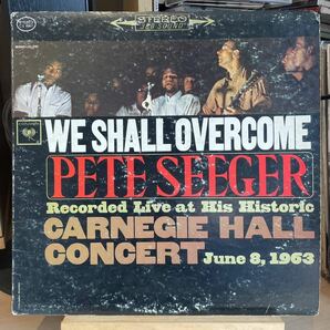 【US盤Org.2Eye】Pete Seeger We Shall Overcome (1963) Columbia CS 8901の画像1
