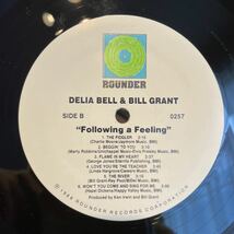 【US盤Org.】Delia Bell & Bill Grant Following A Feeling (1988) Rounder Records 0257 シュリンク Bluegrass_画像4