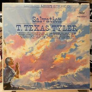 【US盤Org.Rainbowレーベル】 T. Texas Tyler Salvation (1962) Capitol Records ST-1662