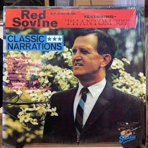 【US盤】Red Sovine Classic Narrations (1975) Starday Records SLP-436 シュリンク