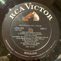 【US盤Org.深溝Mono】Eddy Arnold Have Guitar Will Travel (1959) RCA Victor LPM-1928 美品_画像5