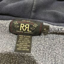 RRL ダブルアールエル パーカー スウェット フルジップ ラルフローレン　ビンテージ_画像6