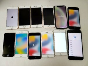 iPhone 6 6s 7plus 8 SE Xs まとめ売り 計12台 初期化 動作確認済み 現状品 アイフォン スマホ