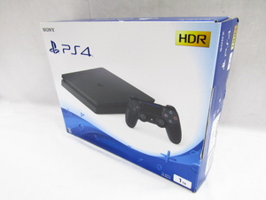 PlayStation4 CUH-2100B 1TB Jet Black プレイステーション4 PS4 本体 中古品 ◆030054