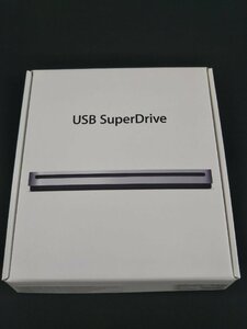 Apple 純正USB Super Drive Mac用 MD564ZM/A 動作未確認【1円スタート!!】