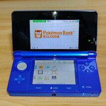 3DS SDカード ポケモンバンク ポケムーバー有 中古品 動作確認済み OK コバルトブルー_画像1