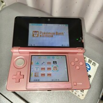 3DS SDカード ポケモンバンク ポケムーバー有 中古品 動作確認済み OK ミスティピンク_画像1