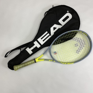 ko0214/17/62 1円～ ヘッド HEAD テニス ジュニア ラケット Graphene 360+ Extreme Jr. ケース付き(タグにマジックで名前跡あり) イエロー