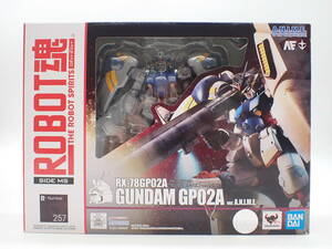 ha0216/36/29　バンダイ　機動戦士ガンダム0083 STARDUST MEMORY　ROBOT魂　SIDE MS　RX-78GP02A ガンダム試作2号機 ver. A.N.I.M.E. 