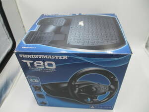 kt0220/11/24　PS4/PS3用 THRUSTMASTER T80 RACING WHEEL レーシングホイールコントローラー