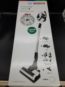 ta0213/05/53 未使用 ボッシュ BOSCH 18V コードレスクリーナー Unlimited 2.5Ahバッテリー2個・クイック充電器付き BBS1223WJP 2019年製