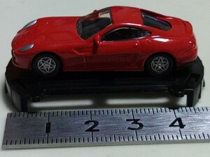 送料２００円〜京商1/100　フェラーリミニカー 599GTB レッド　サークルＫサンクス　849984731